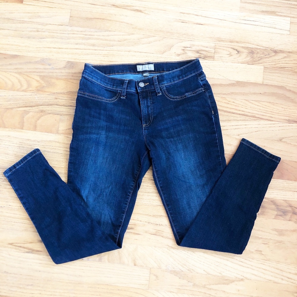 Dark Wash Denim Jean Leggings 10P Banana Republic